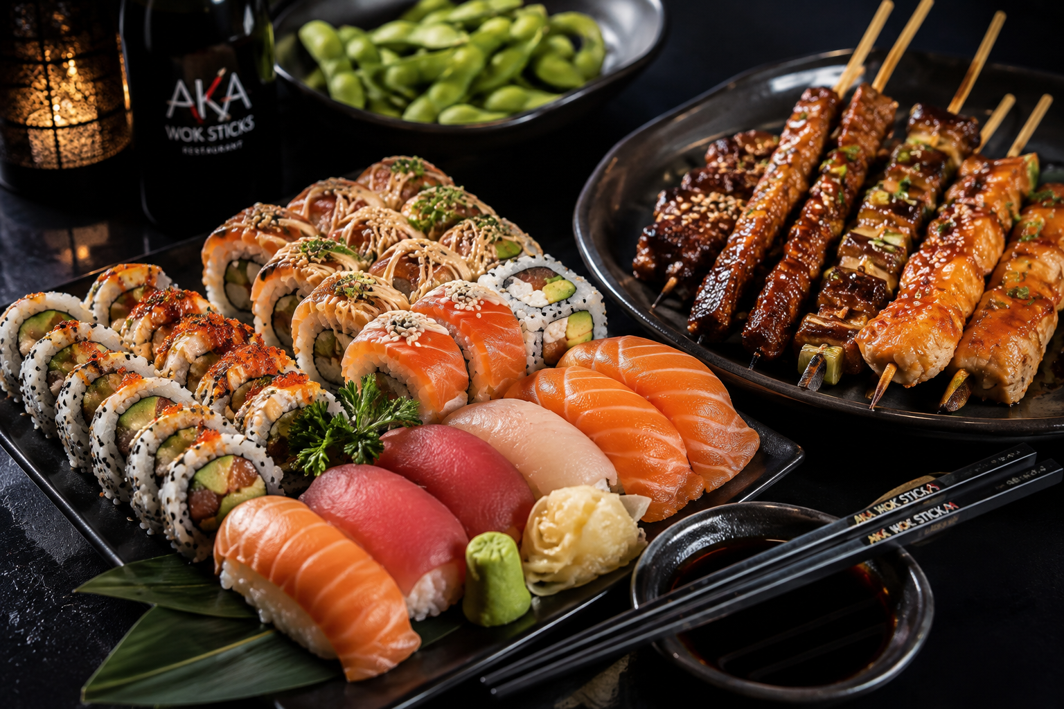 Sushi i Ringsted – fest og farver på tallerkenen
